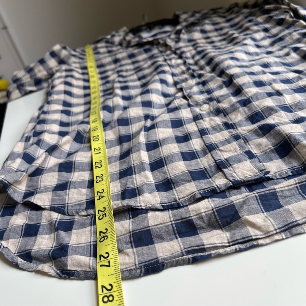 Grayson By Frank And Eileen The Hero Shirt Blue Plaid Button Up L/S XS 1 - Picture 7 of 7
